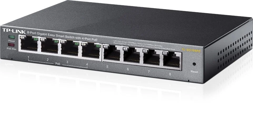TPLink Gigabit 8 cổng - 4 cổng PoE - Ảnh 2