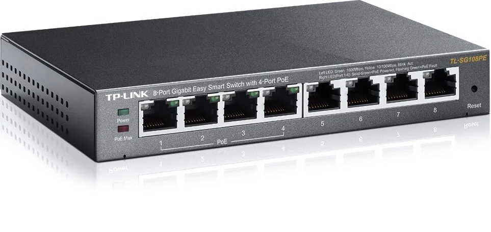 TPLink Gigabit 8 cổng - 4 cổng PoE - Ảnh 4